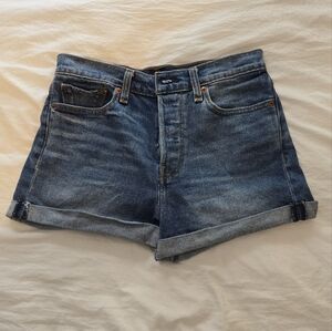 High Rise Levi Shorts
